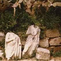 Archaic Statues- unearthed at Cumae Italy by Jerry Raynor